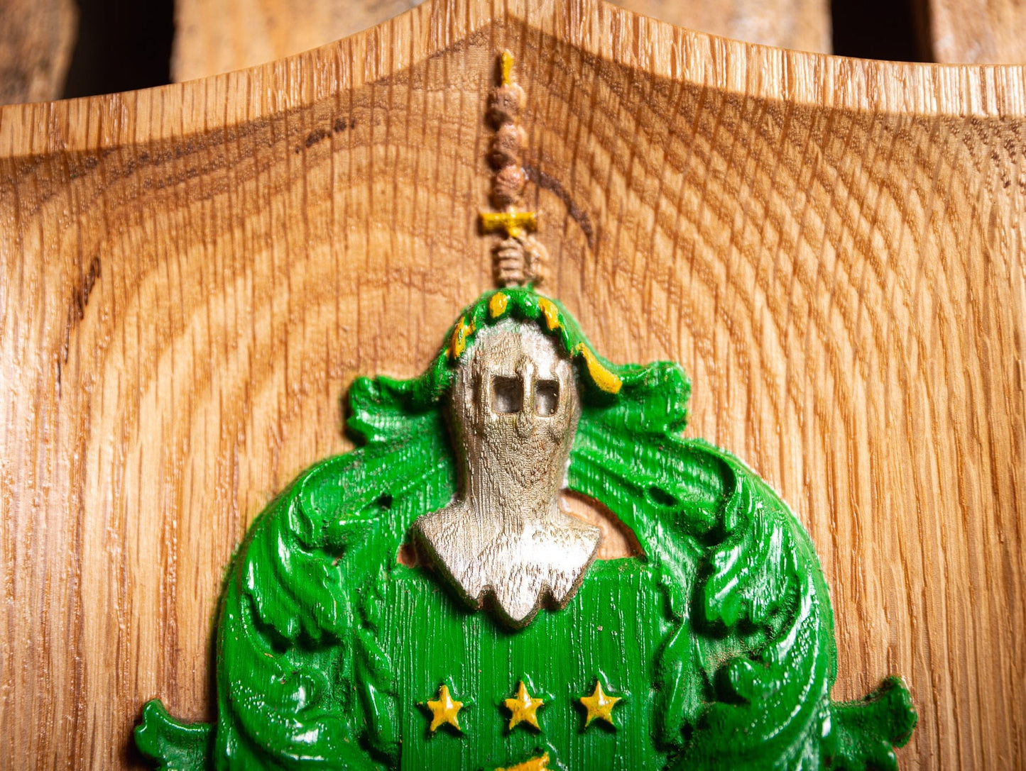 Oak Family Crest Plaque | Coat of Arms | Heraldry | Custom Wedding Gift | Family Tree | Gifts for Dad | Unique Handmade Gift