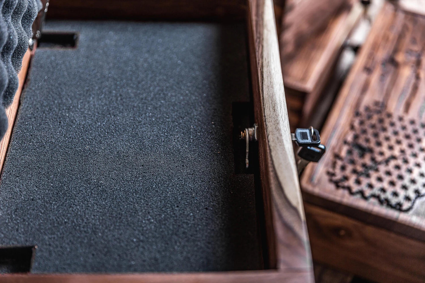 Custom Handmade Walnut Gun Case