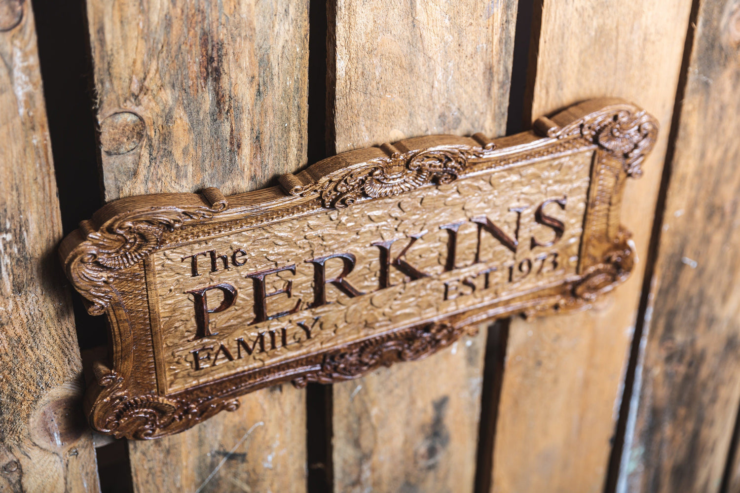 Personalized signs and plaques.