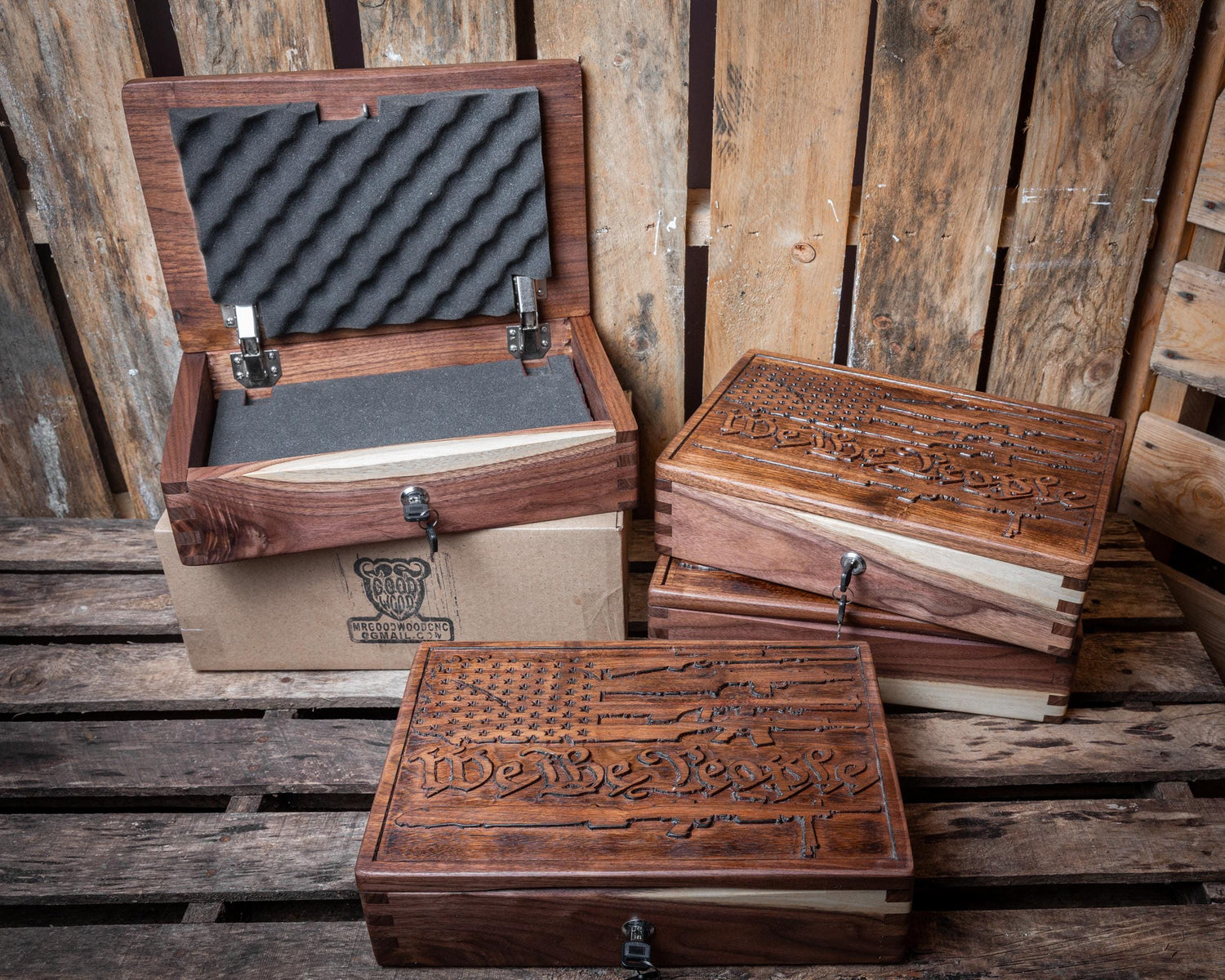 Custom boxes and storage