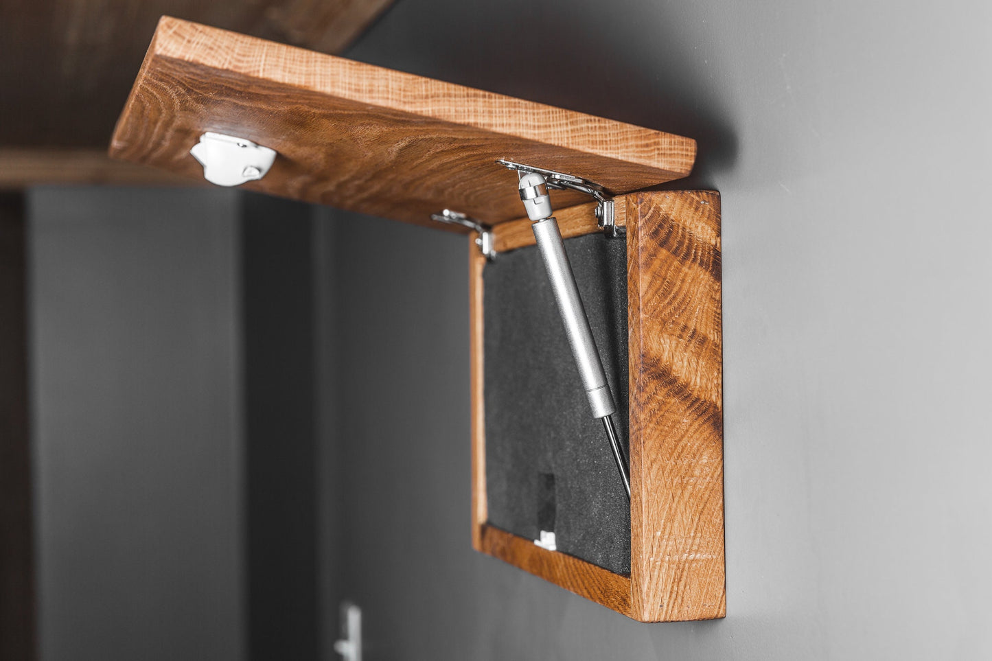 Wood American Flag Concealment Furniture, Hidden Gun Storage, Secret Compartment, Gun Cabinet, Pistol Case, Unique Handmade Gift