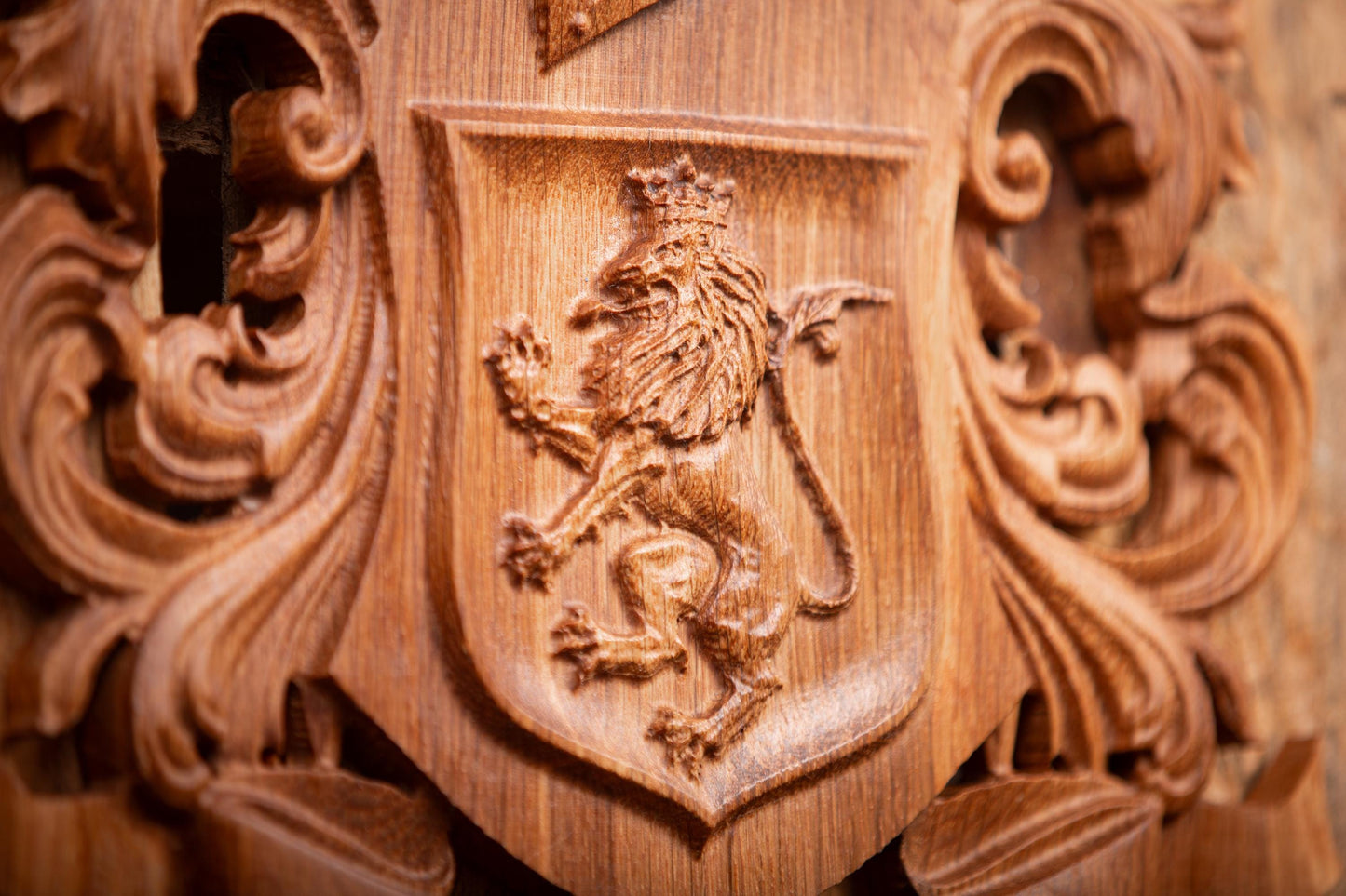 Personalized Family Crest | Unique 5 Year Anniversary Gift | Unique Handmade Gift | Custom Gift for Groom | Coat of Arms Wall Decor