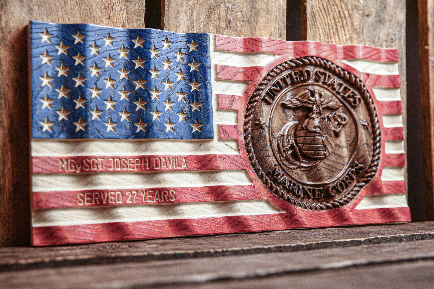 Personalized Navy Retirement Gift, Boot Camp Graduation, Unique Handmade Gift