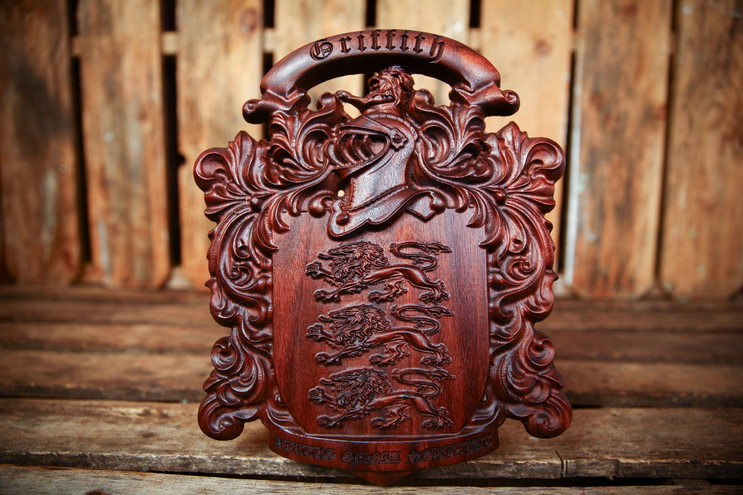 The Ancestral Legend Crest – Fully Custom Coat of Arms From Your Image