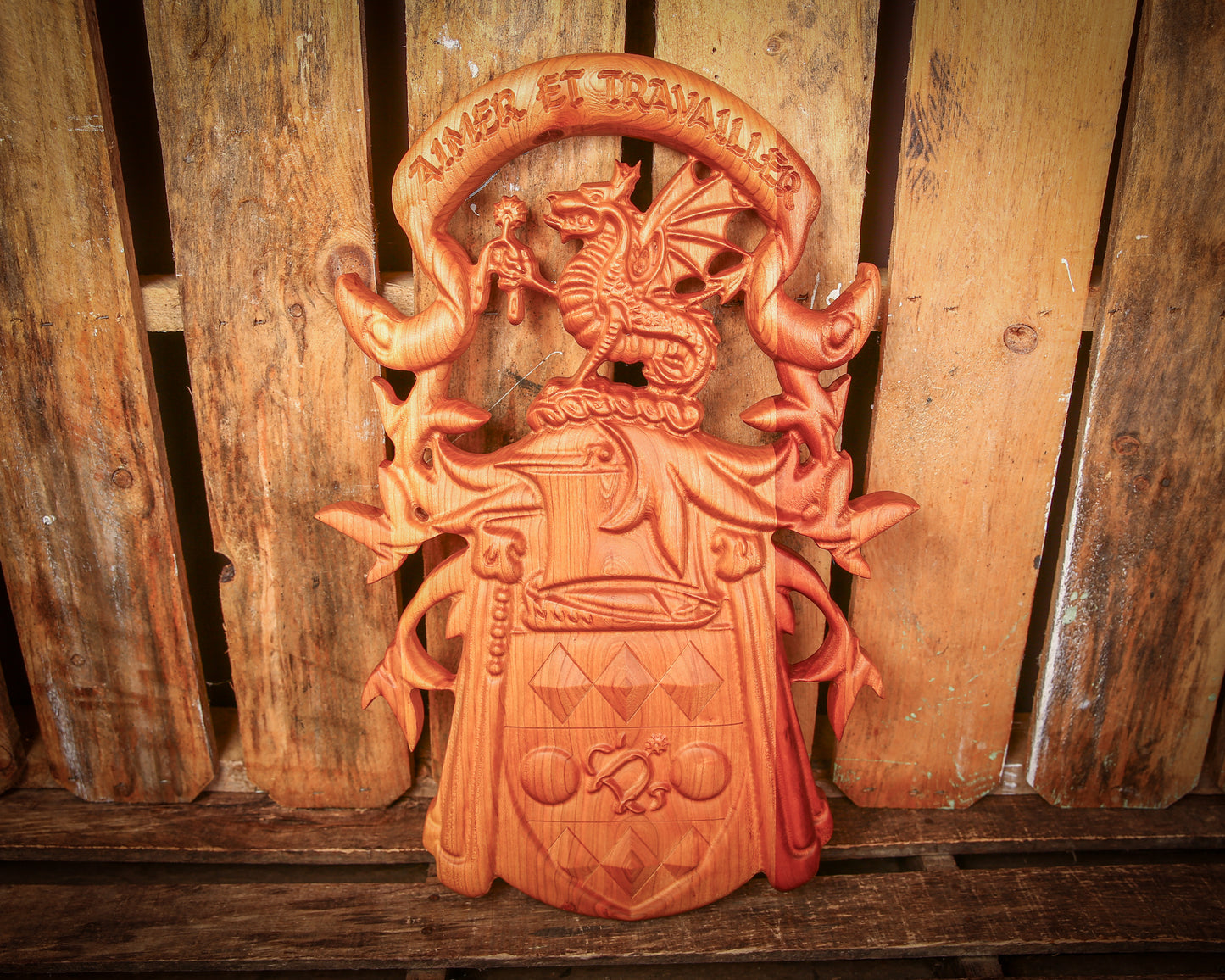 The Ancestral Legend Crest – Fully Custom Coat of Arms From Your Image