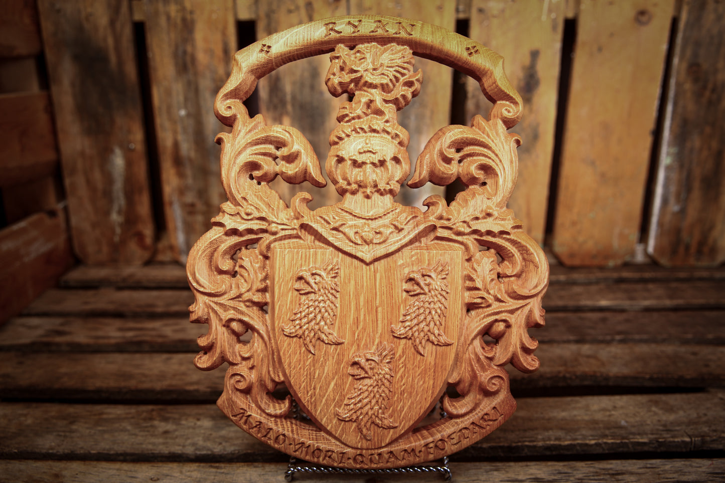 The Ancestral Legend Crest – Fully Custom Coat of Arms From Your Image