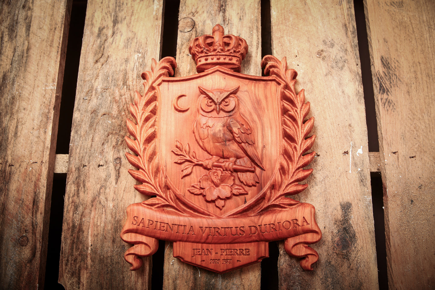 The Ancestral Legend Crest – Fully Custom Coat of Arms From Your Image