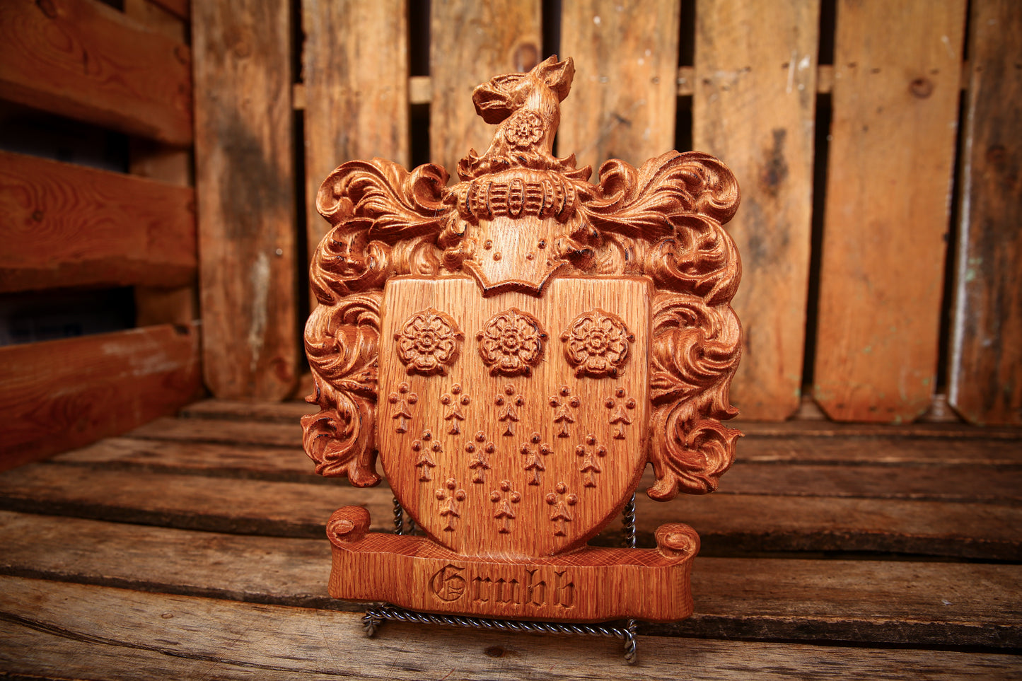 The Ancestral Legend Crest – Fully Custom Coat of Arms From Your Image