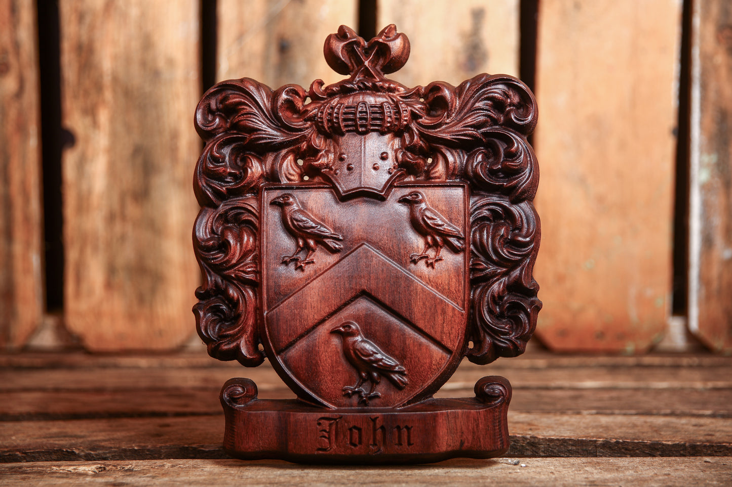 The Ancestral Legend Crest – Fully Custom Coat of Arms From Your Image