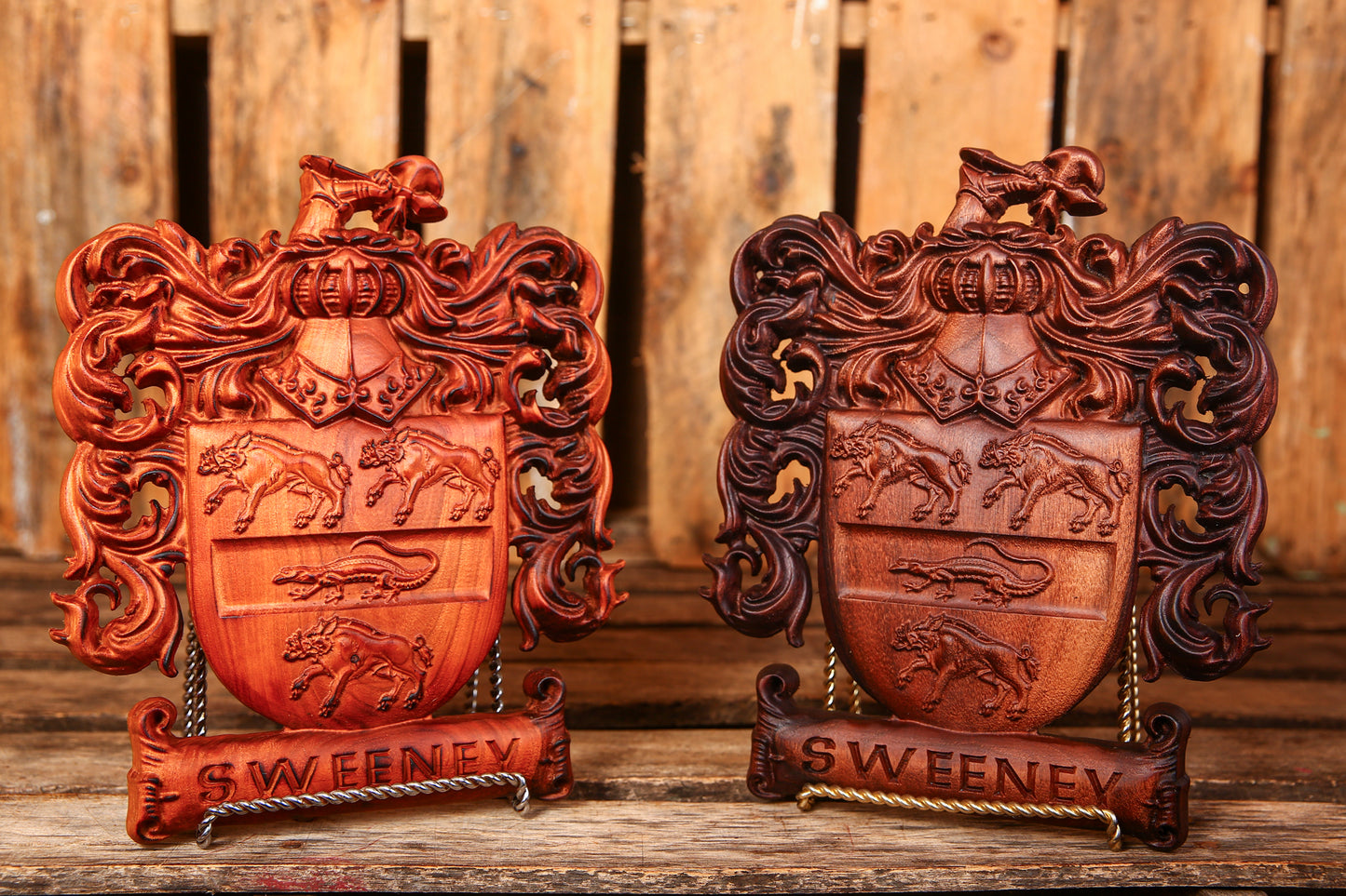 The Ancestral Legend Crest – Fully Custom Coat of Arms From Your Image