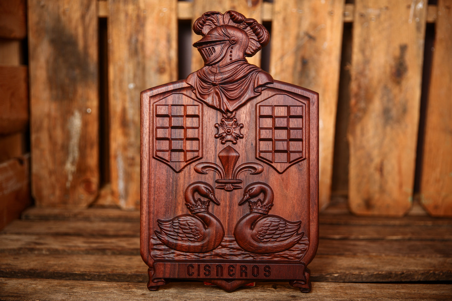 The Ancestral Legend Crest – Fully Custom Coat of Arms From Your Image