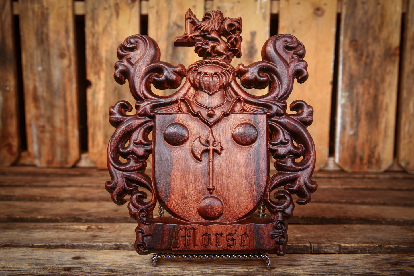 The Ancestral Legend Crest – Fully Custom Coat of Arms From Your Image