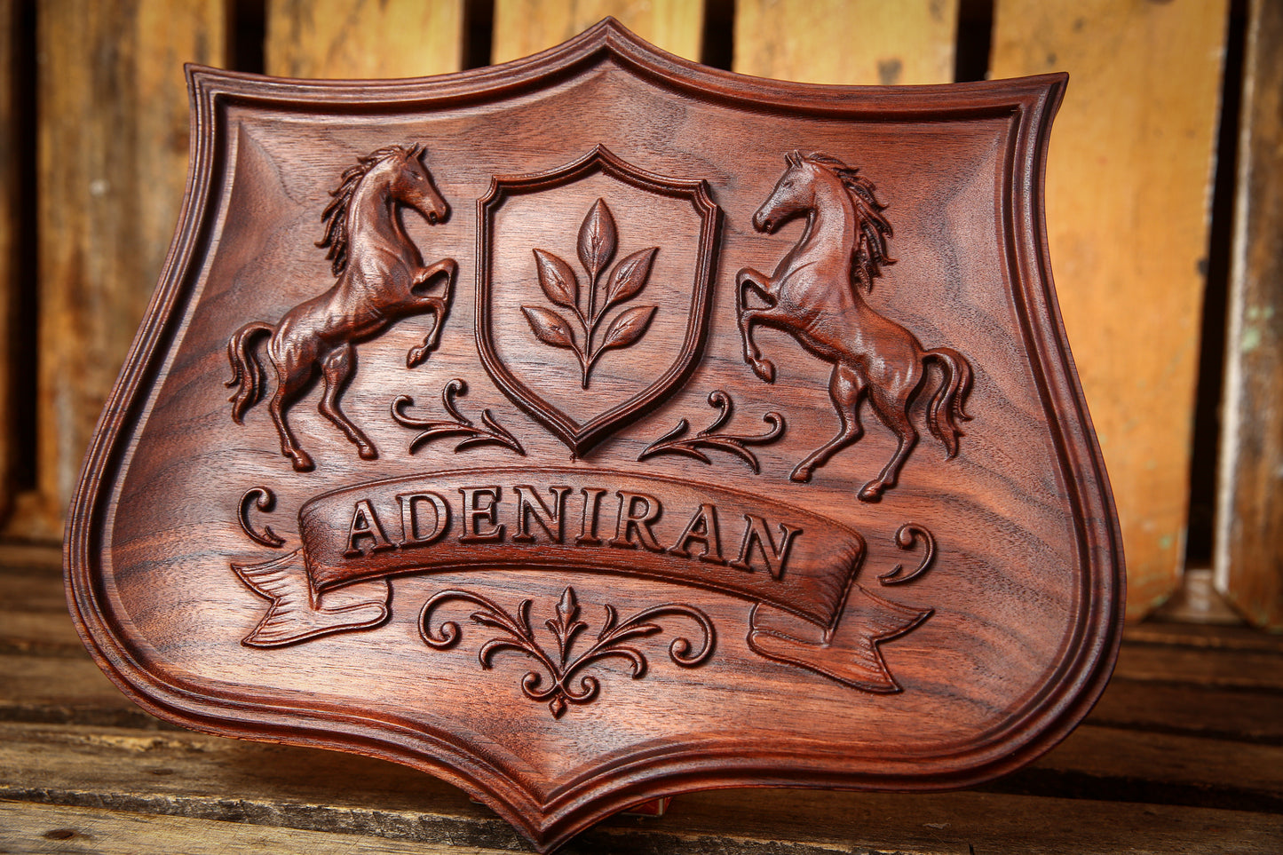 The Ancestral Legend Crest – Fully Custom Coat of Arms From Your Image