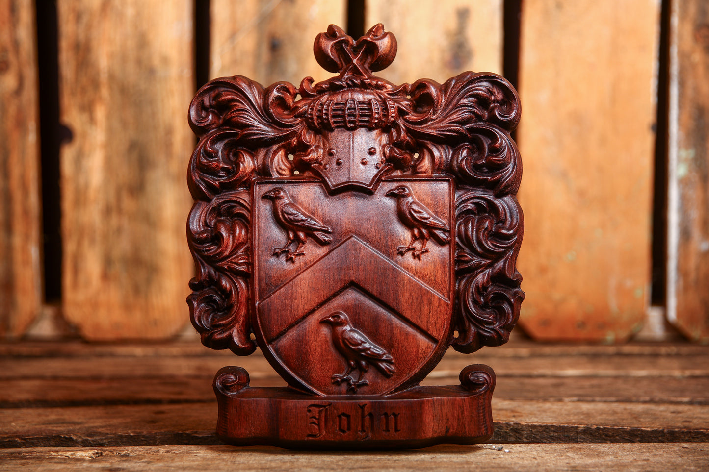 The Ancestral Legend Crest – Fully Custom Coat of Arms From Your Image