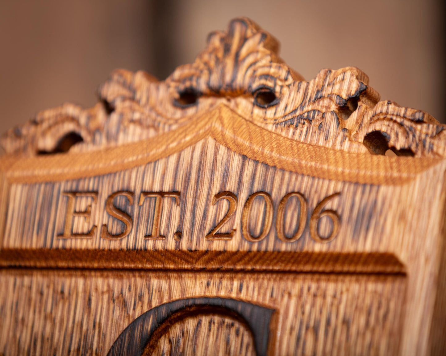 Personalized Wood Sign | Established Date Sign | Wedding Crest | Monogram | Unique Handmade Gift