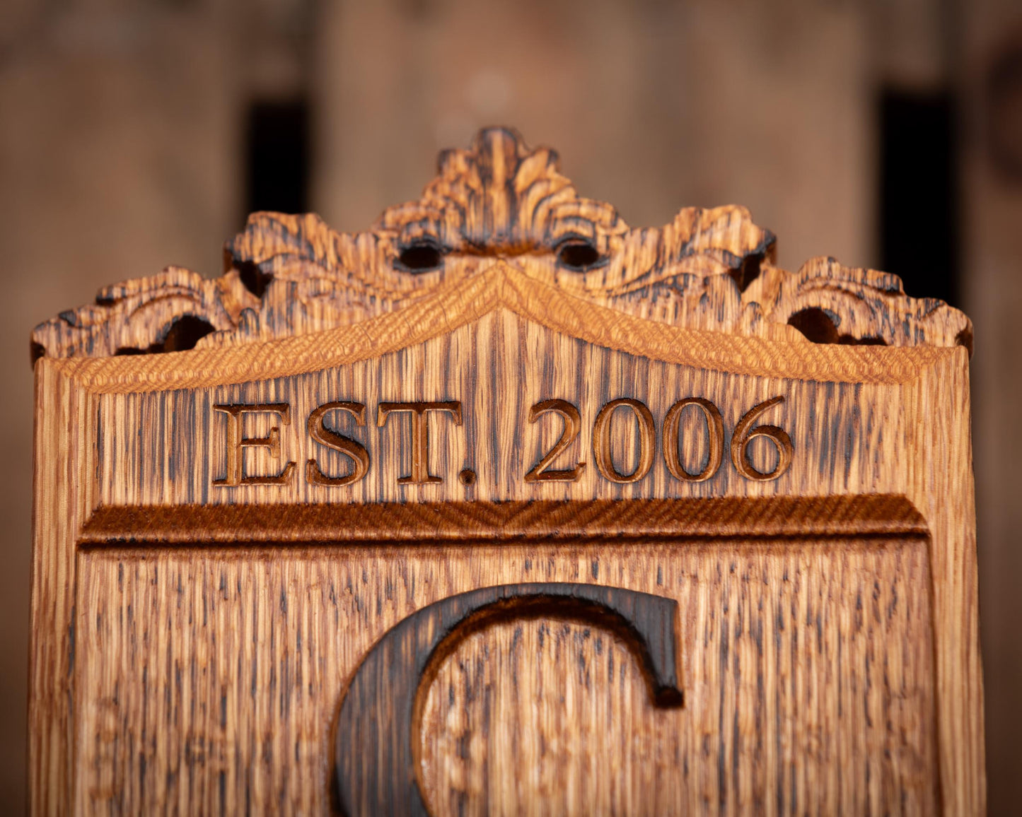 Personalized Wood Sign | Established Date Sign | Wedding Crest | Monogram | Unique Handmade Gift