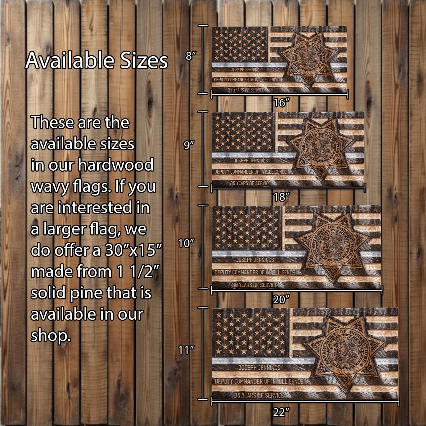 Personalized Firefighter Gift, Thin Red Line Flag with Custom Emblem, Unique Handmade Gift