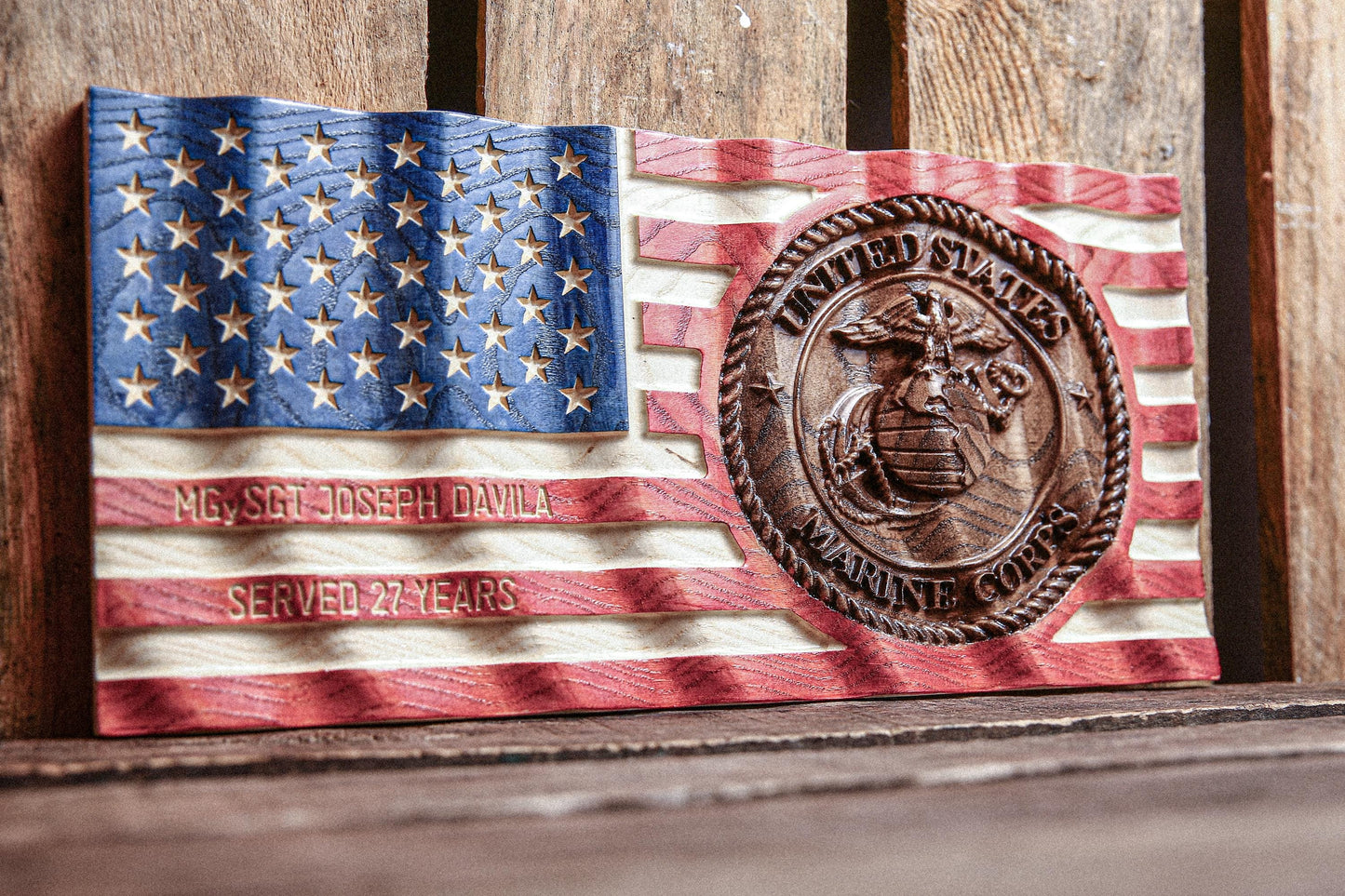 Personalized Navy Retirement Gift, Boot Camp Graduation, Unique Handmade Gift