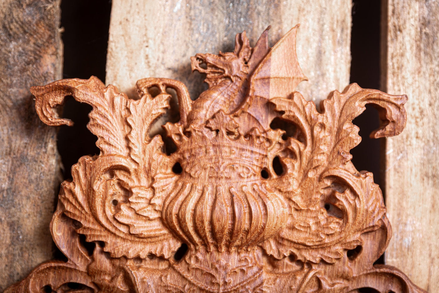 Custom Family Crest - Traditional 5 Year Anniversary Gift - Coat of Arms - Family Name - Unique Handmade Gift