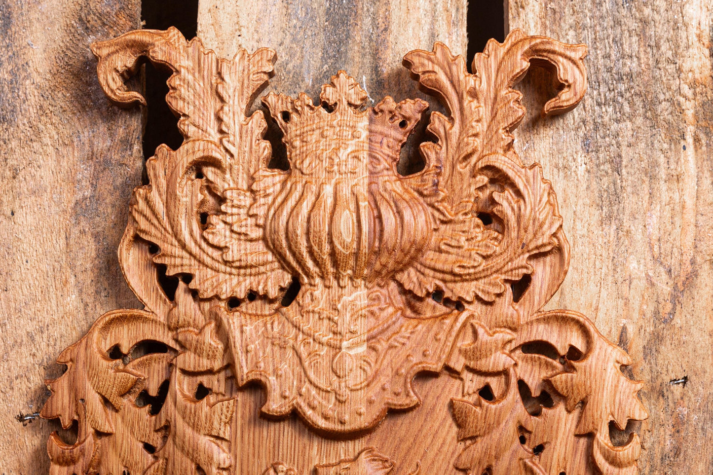 Custom Family Crest - Traditional 5 Year Anniversary Gift - Coat of Arms - Family Name - Unique Handmade Gift