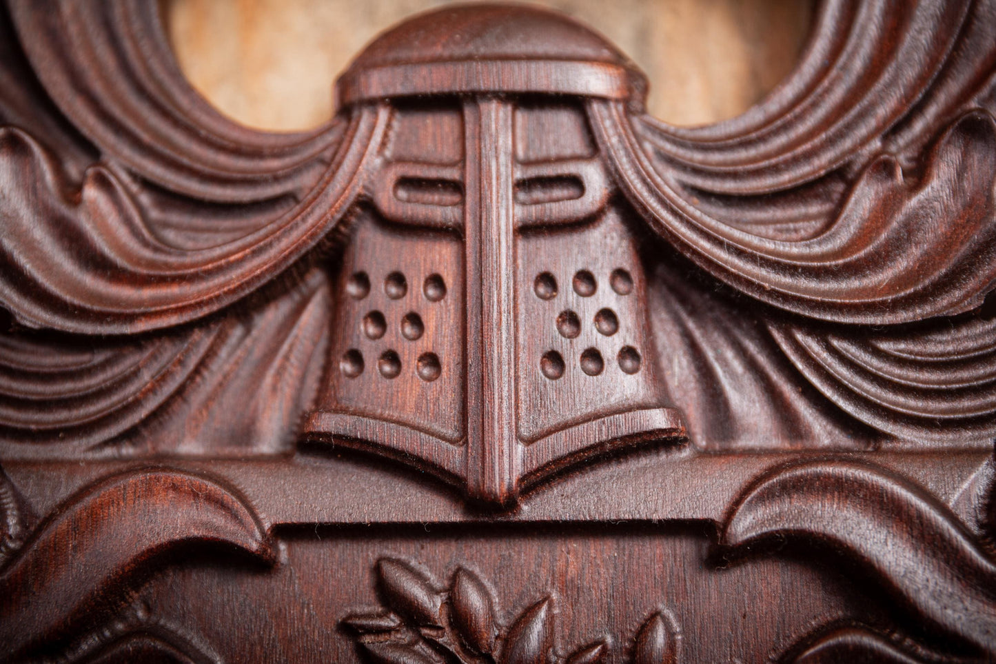 Custom Family Crest Wall Sign Carving - Family Name Sign - Established Date Sign - Wood Coat of Arms - Unique Handmade Gift