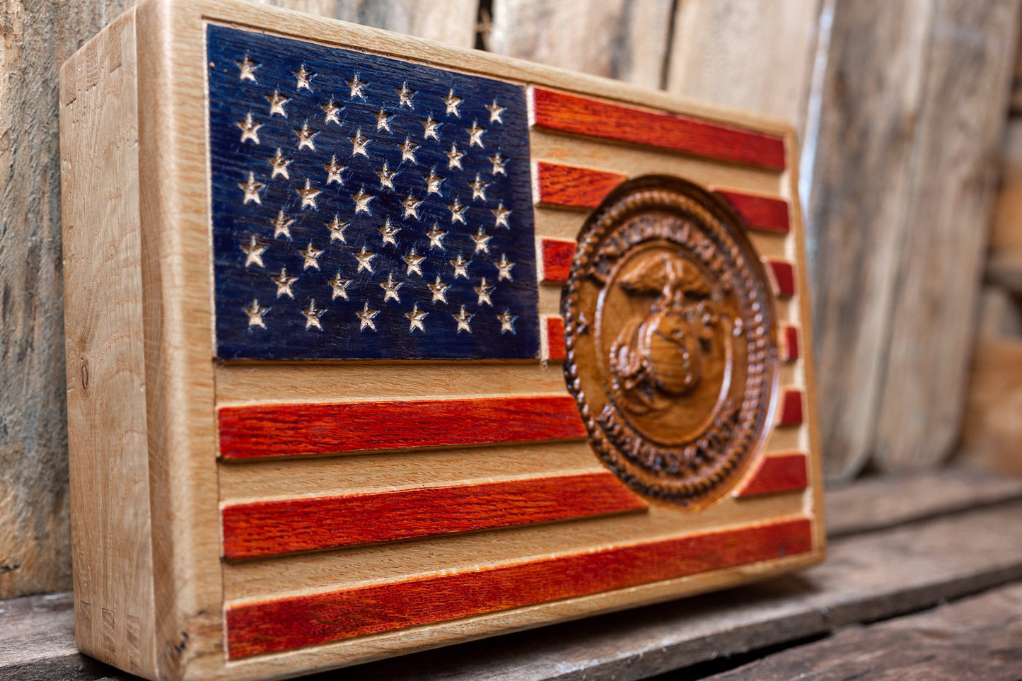 Personalized Military Keepsake Box | Retirement Gift | Army, Navy, Air Force, Marine Corps, Coast Guard