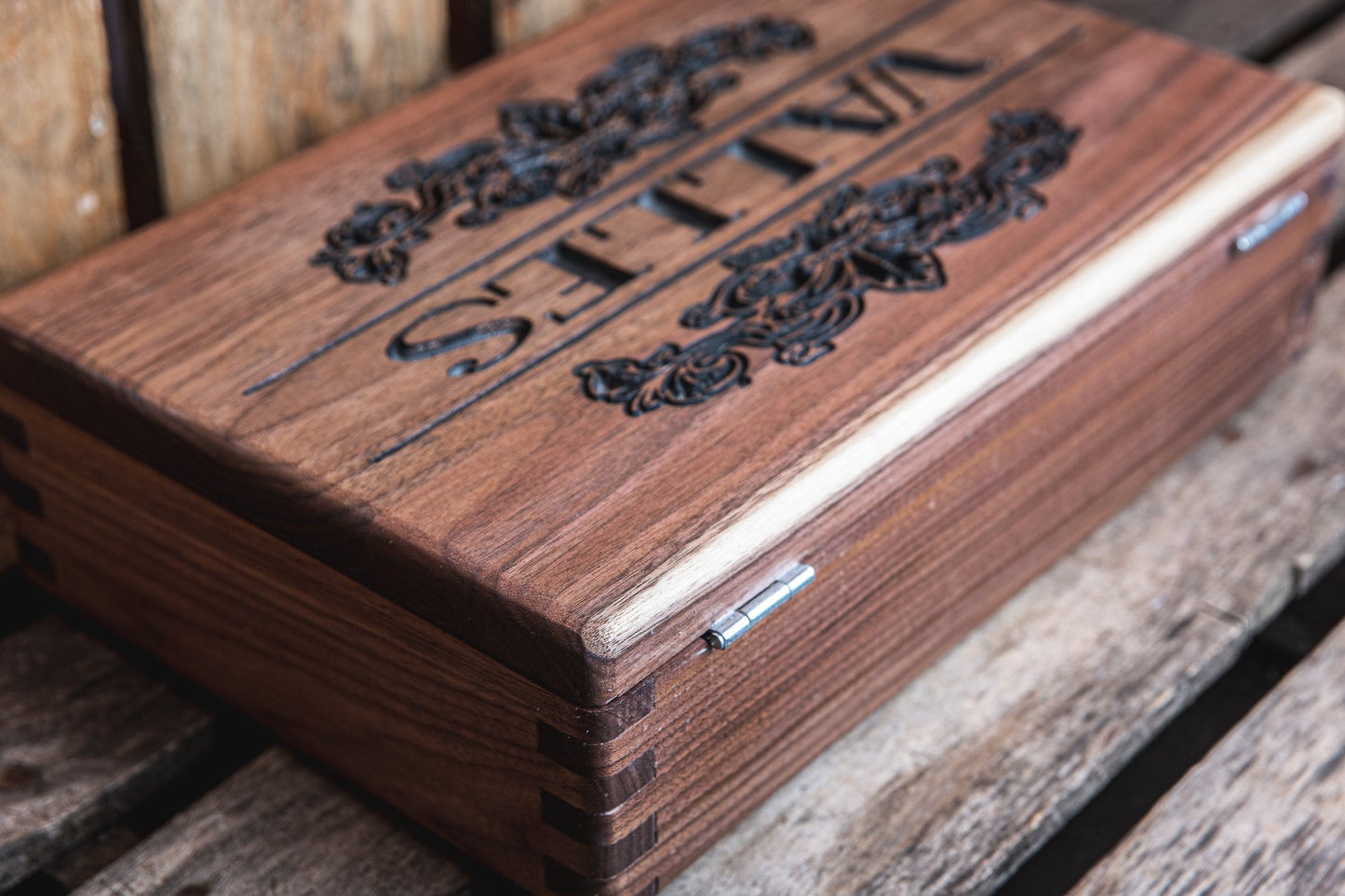Custom Handmade Keepsake Box | Storage Box | Locking Chest | Gifts for Him | Personalized Handmade Gift