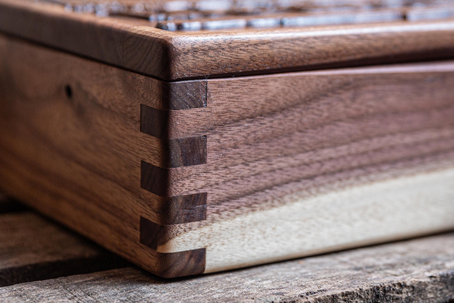 Custom Handmade Walnut Gun Case